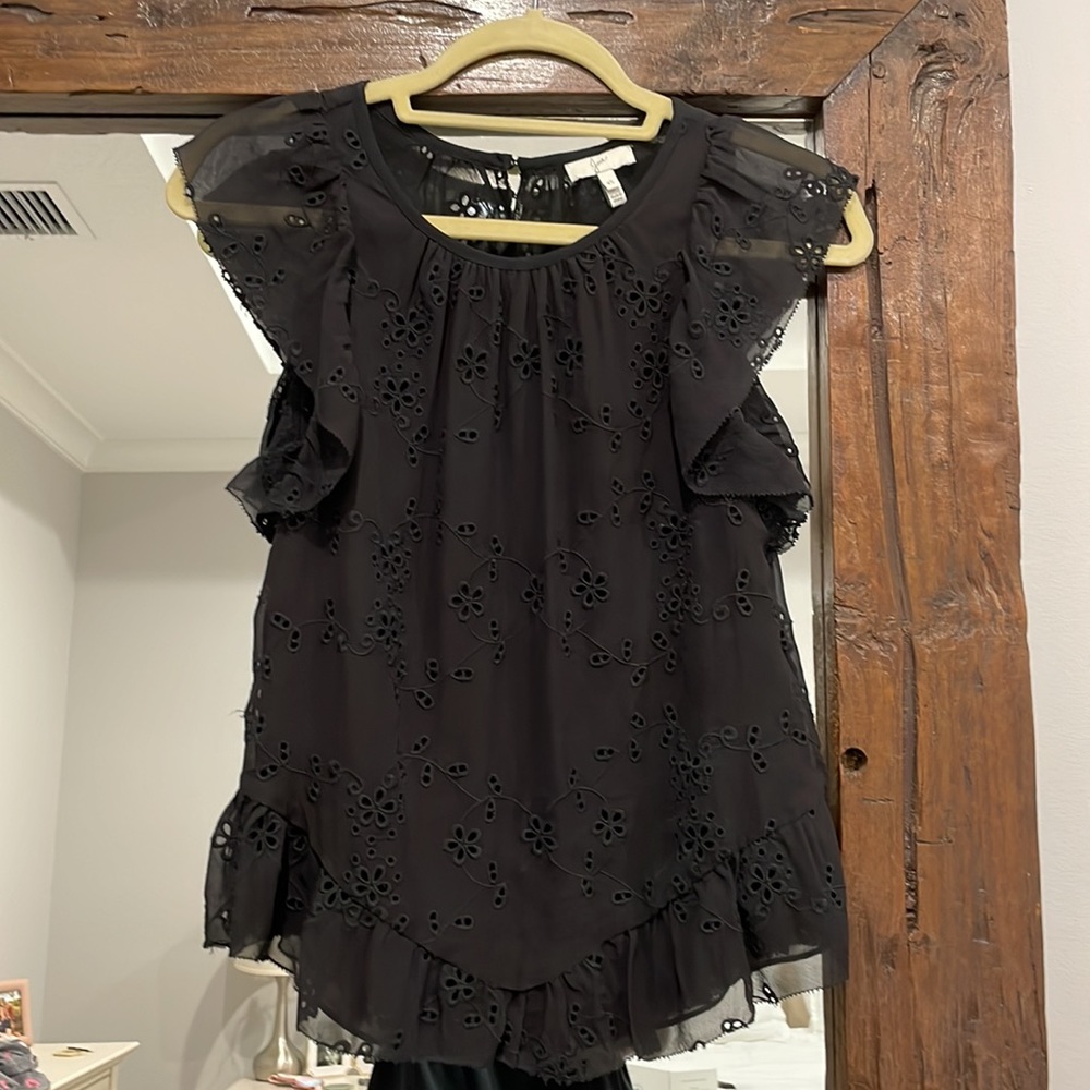 Joie Eyelet Blouse